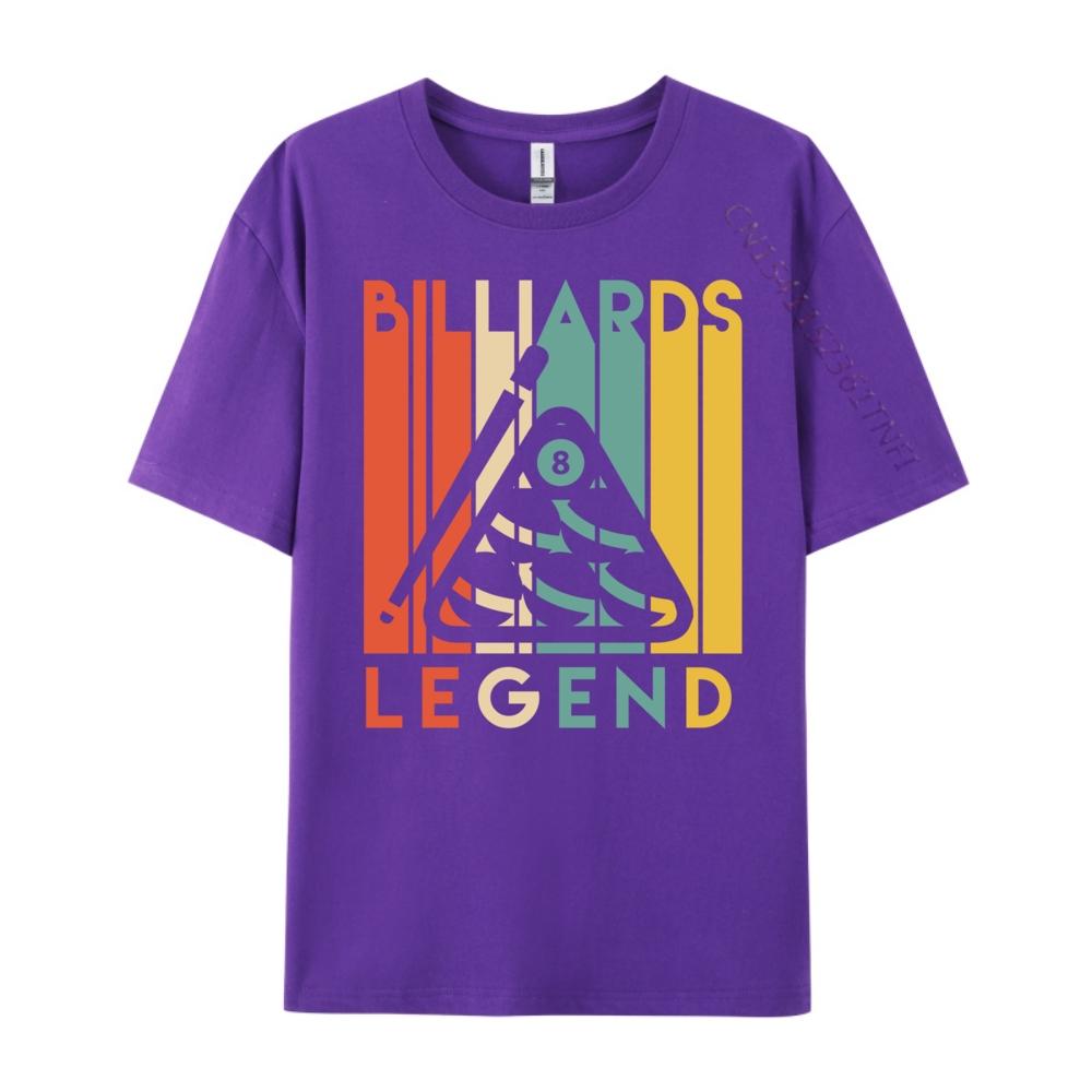 Cool Billiards Legend Vintage T Shirts Funny Gifts Birthday 3XL Men Clothing Luxury Clothes Men Party