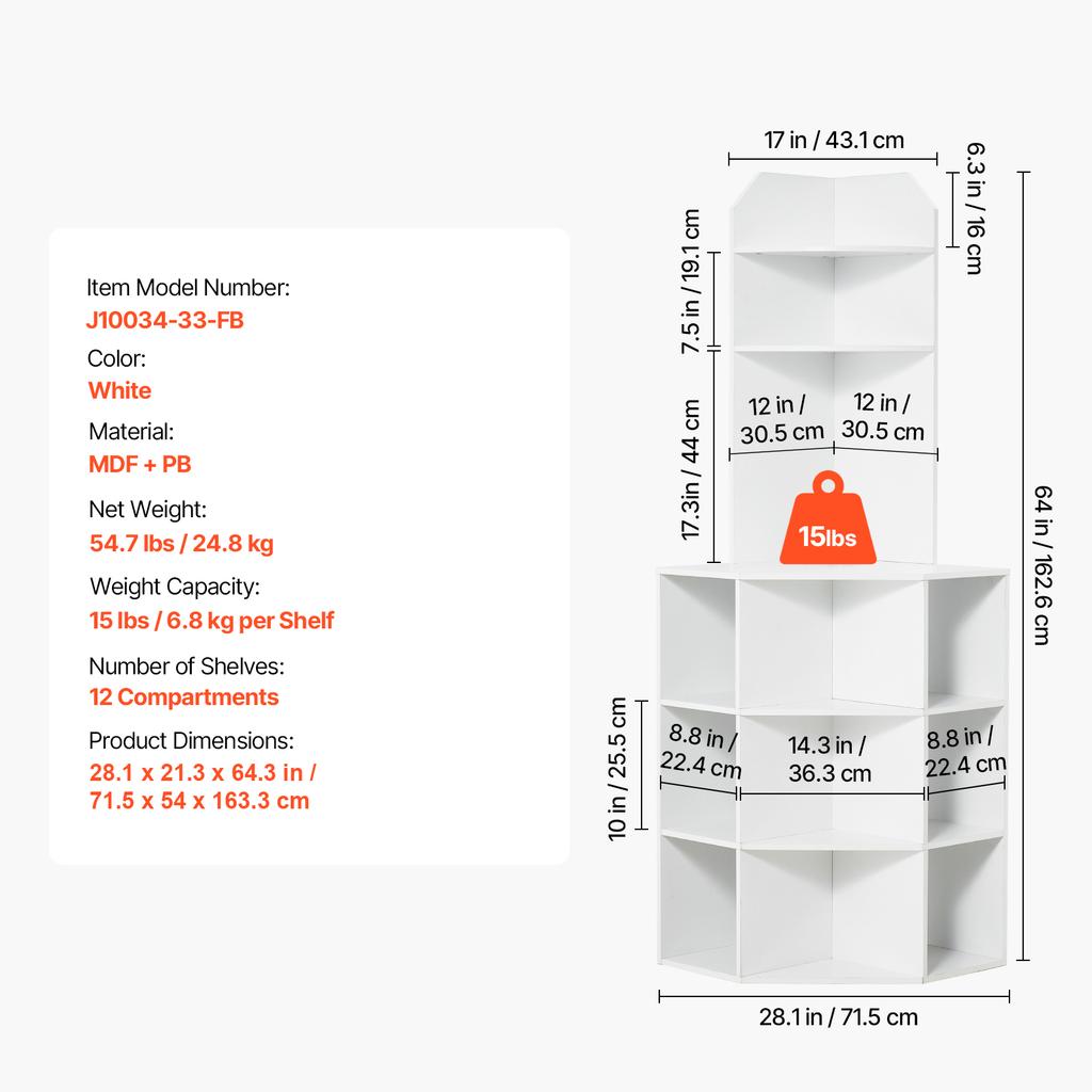 SucceBuy 32"/64"/68" Corner Storage Cabinet W/ Shelves Freestanding Corner Cabinet for Living Room Kitchen Laundry Room Bathroom