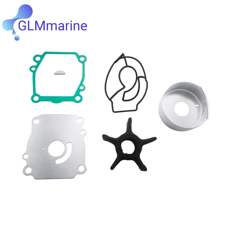 17400-92J21 Water Pump Impeller Kit For Suzuki Outboard DF 90 100 115 140  Motor 17400-92J22 17400-92J23