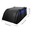 600D/420D 52x38x18 Zoll Universelle Dachbox-Gepäcktasche Große Wasserdichte Aufbewahrungstasche Dachgepäckträger für Reisen SUV