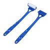 Foldable   Handle Back Lotion Applicator Roller Back Scratcher Set Multifunctional Sunscreen Self Tanner Application Roller Blue
