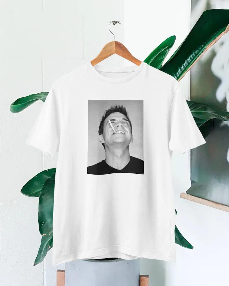 Vintage Inspiriertes Robbie Williams Foto T-Shirt Take That Fans Tour T-Shirt Robbie Williams Fans Shirt Robbie Williams Konzert