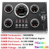 7 Color Backlight Marine Boat 5 Gauge Set 85MM Tachometer+Fuel Level Gauge+Water Temp Meter+Oil Pressure Gauge+Voltmeter 52MM