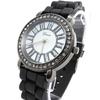 Les Trésors De Lily [J1289] - Black 'Absolu' Design Watch