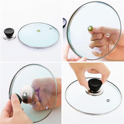 1Pc Replaceable Universal Lid Handle Anti-Scalding Glass Pot Cover Kitchen Accessories