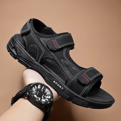 Fashion Men's Sandals Fashion Non-Slip Anti-wear Men's Trendy All-match Outdoor Casual Sandals Soft and Comfort Casual Sandal for Men