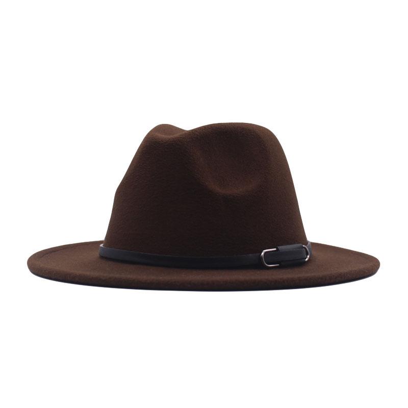 Hot-selling Top Hat, Ethnic Style Cow Label, Western Cowboy Top Hat, Rolled Brim, Retro Riding Hat, Woolen Felt Hat