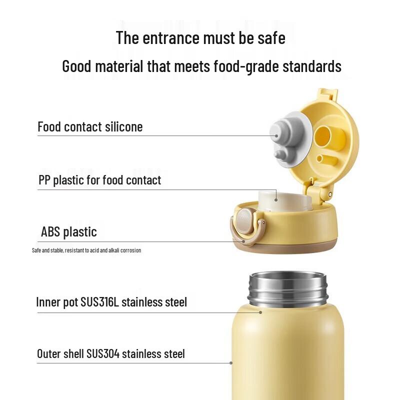 Buydeem Detachable Kids Thermos Cup