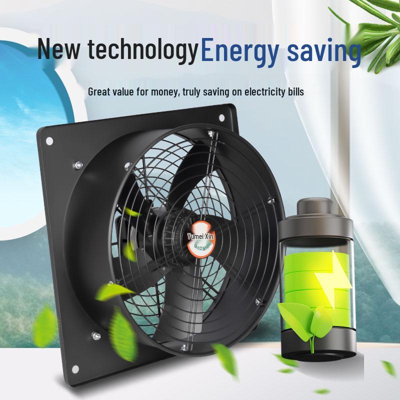 Low Noise 220V Industrial External Rotor Axial Fan for Ventilation and Kitchen Range Hoods