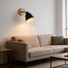 LED Wall Light E27 Bulb Replaceable 85-265V 3 Color Wall Lamp Bedside Light Living Room Bedroom Wall Sconce Decor Lighting