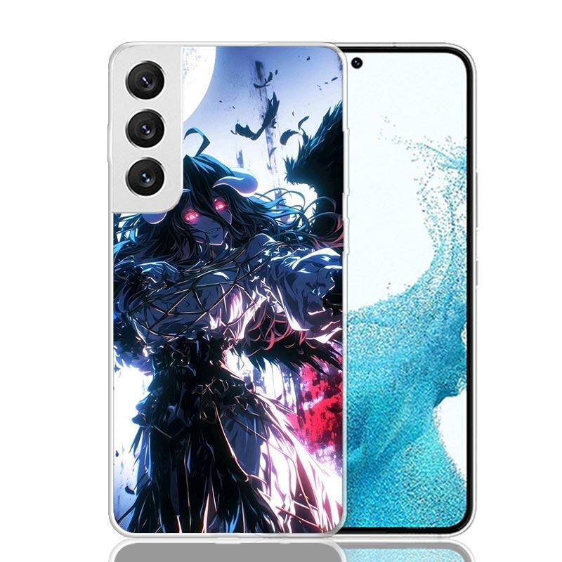 Albedo Overlord Anime Phone Case For Samsung Galaxy S26 S25 Edge S24 S23 FE S22 Ultra S21 Plus S20 + Fundas Cover Coque Galaxy S
