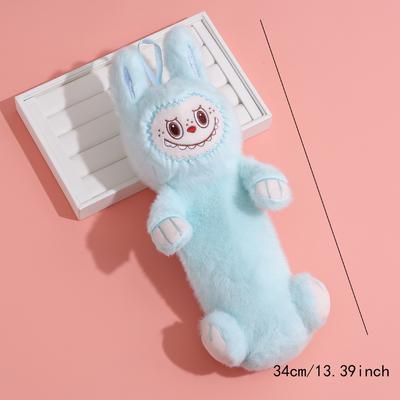Nouvelle trousse à crayons, trousse à crayons pour élèves du primaire et du secondaire, sac à fournitures scolaires, trousse à crayons en peluche de grande capacité multifonctionnelle