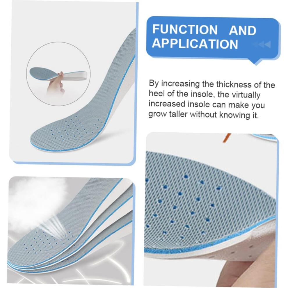 Heightening Insoles Sports Shoe Pads Shockproof Sweat Absorption Insoles
