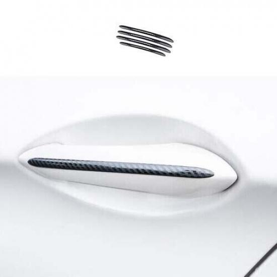 2011-2017 For BMW 5 Series Cover Trim Exterior Side Door Handle ABS Carbon Fiber