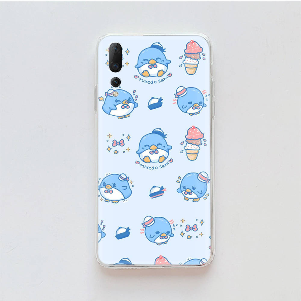 Transparent Case for Samsung A04 A14 A23 M33 M53 Realme 10 9 C35 C55 VIVO X80 Infinix Hot 30 Note 11 Tecno Spark 8P Pro L-32 Tuxedosam