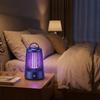 Cordless Electric Mosquito Lamp Portable Mosquito Killer Light Shock Bug Zapper  Camping