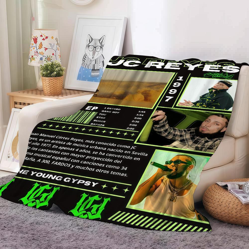 Spanish Musician JC Reyes Blanket For Sofa Office Bed Plane Travel Sleep Read Relax Camping Soft And Warm