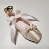 1PC ballet shoes exquisite and cute pendant mini cute simulation shoe shape keychain mini