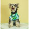 Spring/Summer Small Medium Dog Beach Shirt Hawaiian Pet Clothing Dog Cat Golden Retriever Clothing Supplies