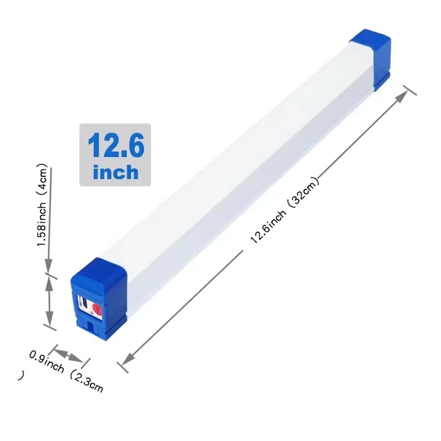 Luce portatile a LED, luce notturna ricaricabile tramite USB, doppia luce magnetica a 3 modalità, luce multifunzione per la riparazione di mobili da cucina, campeggio