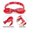 Hair Accessories Elastic Solid Colors Bowknot Headband Rabbit Ears Hairband Turban Headwrap