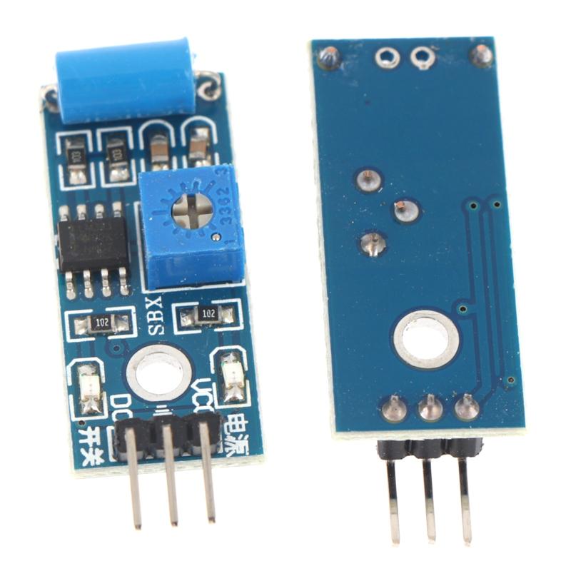 2/4/6Pcs Normally Closed Vibration Sensor Module Adjustable Sensitivity Vibration Switch Detection Board For Diy Projects