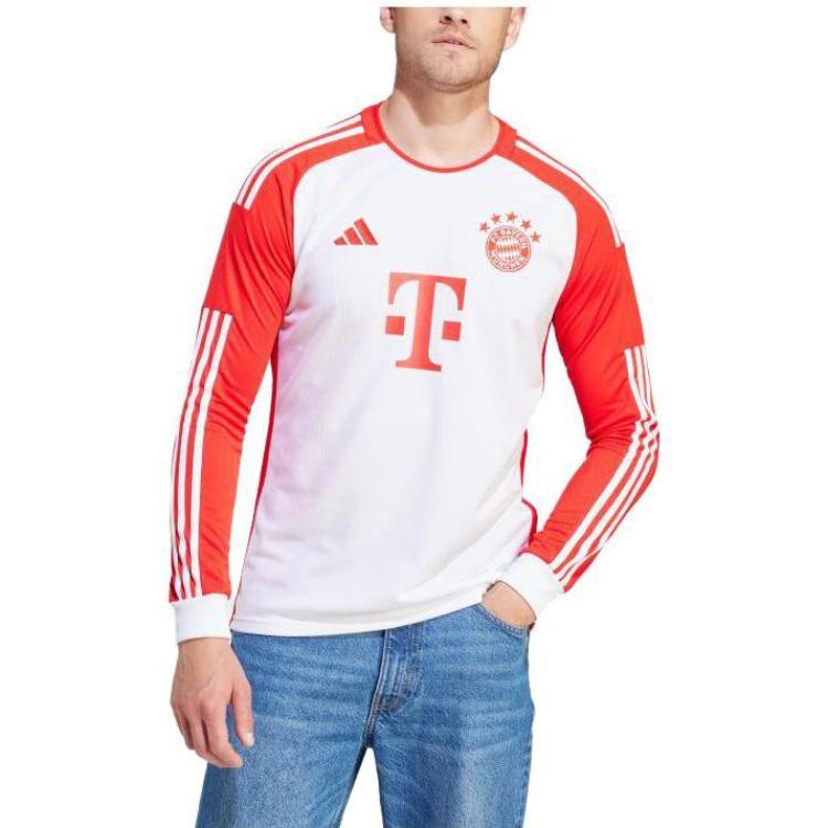 adidas Fc Bayern 23/24 Long Sleeve Home Jersey IB1482