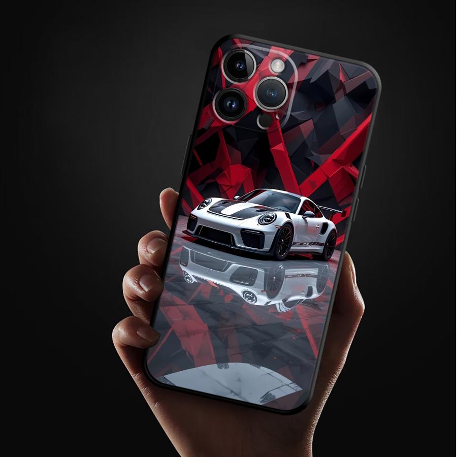 Cool Car Black Soft Shell Case for Google Pixel 8 Pro 6a 7 Pro 6 Pro 9a 9 Pro XL 7a 8a