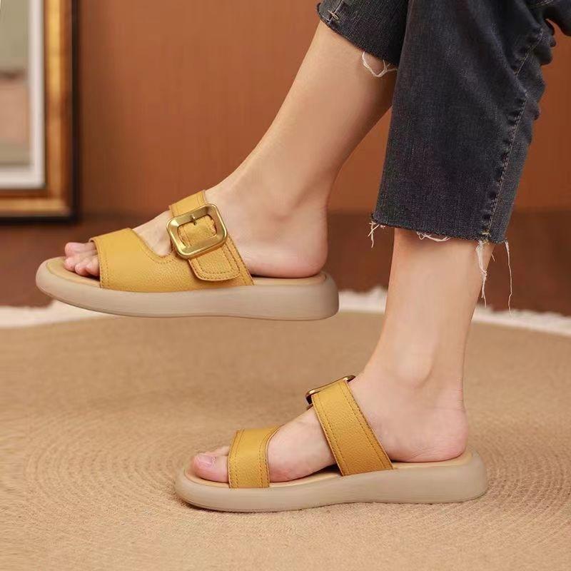 Women's Slippers And Ladies Sandals Soft Slides On Beach Shoes Sabot Unique Comfortable Elegan Offer Novelties Sale Stylish