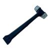 Double Face Tap Rubber Hammer Multifunctional Glazing Window Beads Hammer with Crowbars Rubber Mallets Hammer Hand Tool