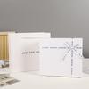 Valentine's Day White Lid & Base Gift Box for Lipstick - Elegant Holiday Packaging
