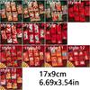 6pcs Traditional New Year Red Envelopes Cartoon Lucky Money Envelope Red Bag  Wedding Celebration