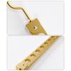 Space Saving Lightweight Garment Rack 6/8 Hooks For Scarves Ties Towels Foldable Storage Solution Closet Essential
