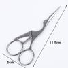 Classic Stork Nail Art Crane Embroidery Cutters Scissors Shears Tailor Scissors Sewing Tool