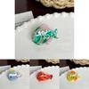 Trendy Mini Hair Clips With Charming Ocean Animal Patterns Ideal For Casual Outfits