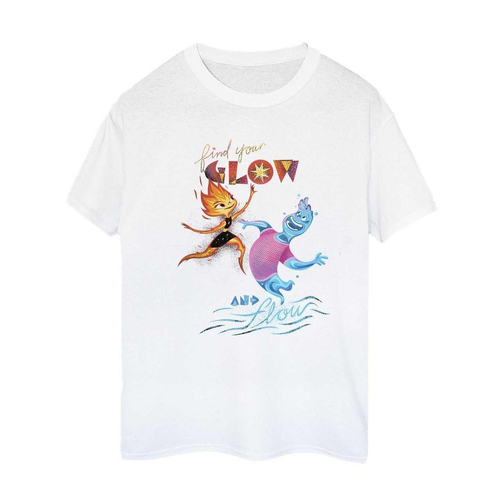 Elemental Womens/Ladies Grow And Flow Cotton Boyfriend T-Shirt