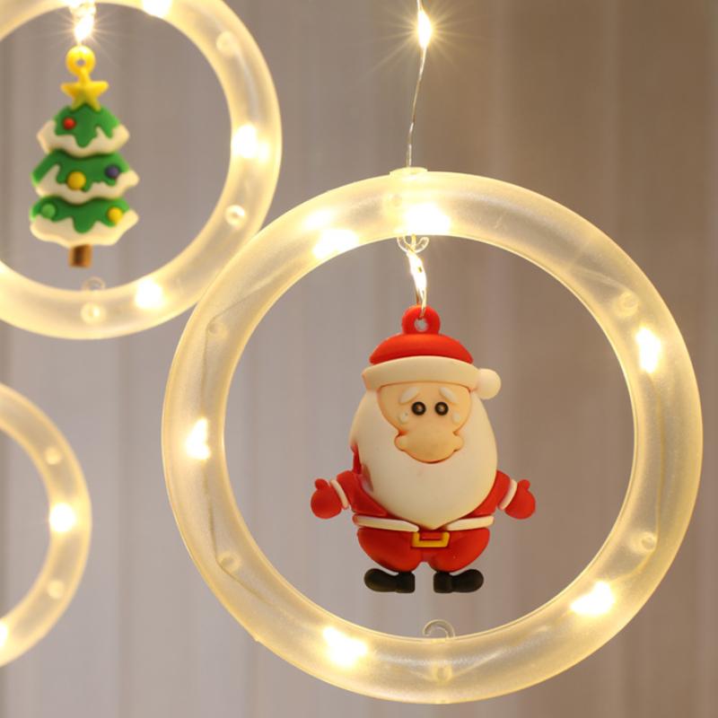 LED Christmas Curtain Lights Indoor Scene Decoration Lights Christmas Atmosphere Lights