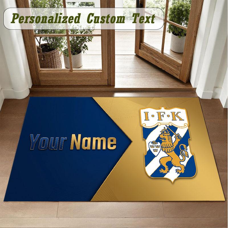 Crystal Velvet Square Rug Custom Nameifk göteborg Pattern Non Slip Home Floor Decor Rug