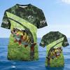 Summer Hunting Fishing 3D Print T-Shirts Men Women Casual Short Sleeve T Shirt Harajuku Y2K Top Streetwear Tees Men's Clothing