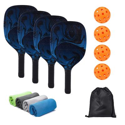 Pickleball Raket Seti Pickleball Buggy Çantası Kombinasyon Açık Hava Eğlence Buzlu Havlu