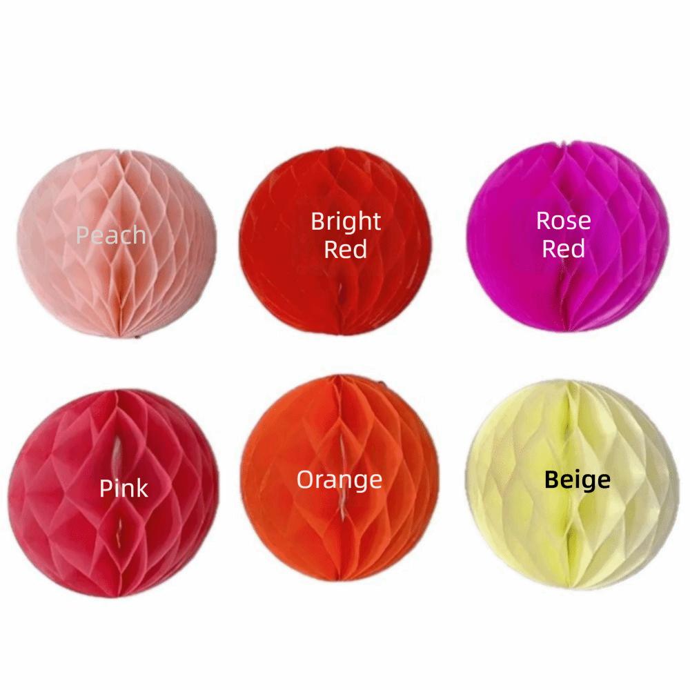 Tissue Paper Tissue Paper Lantern Honeycomb Design DIY Decoration  Party Supplies