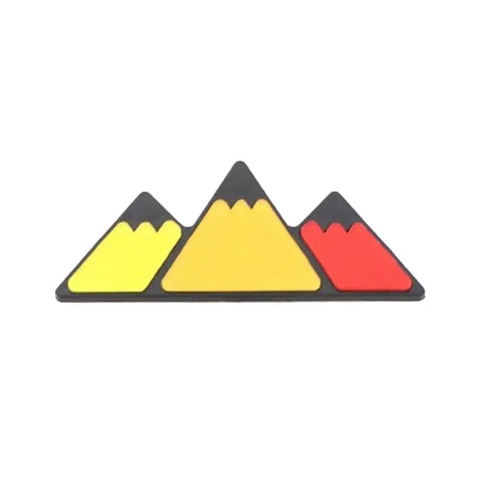 3 Colors Grille Badge Emblem For Toyota Tacoma Tundra 4Runner TRD Highlande Rav4 CHR Strip Air Inlet Auto Car Accessories