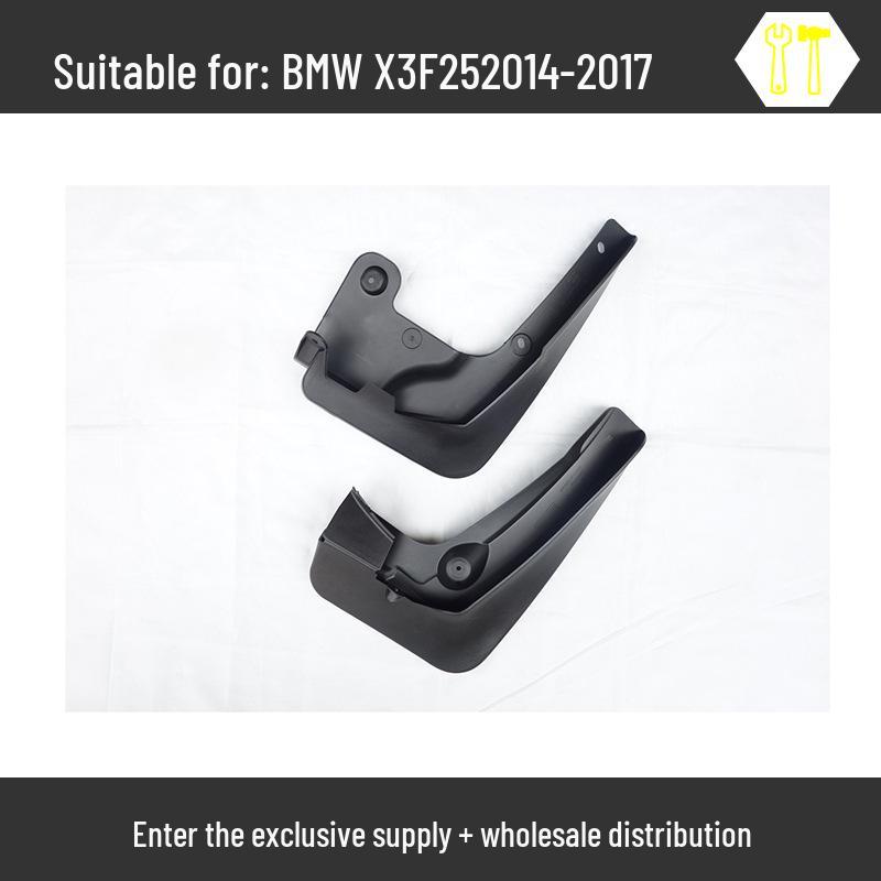 2014-2017 BMW X3 F25 Schmutzfänger aus weichem Gummi