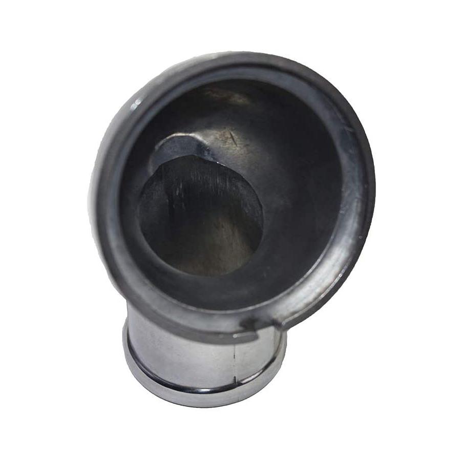Chrome Aluminum Water Outlet 45 Degree For ls1, ls2, ls3, ls7, ls9, Lsa, l76, l92 Chevy Engines