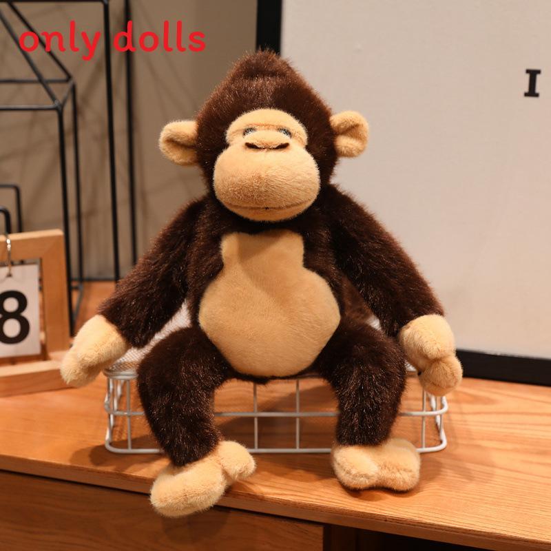 Rainforest Monkey Plush Toy With Soft Cotton Filling For Kids And Collectors