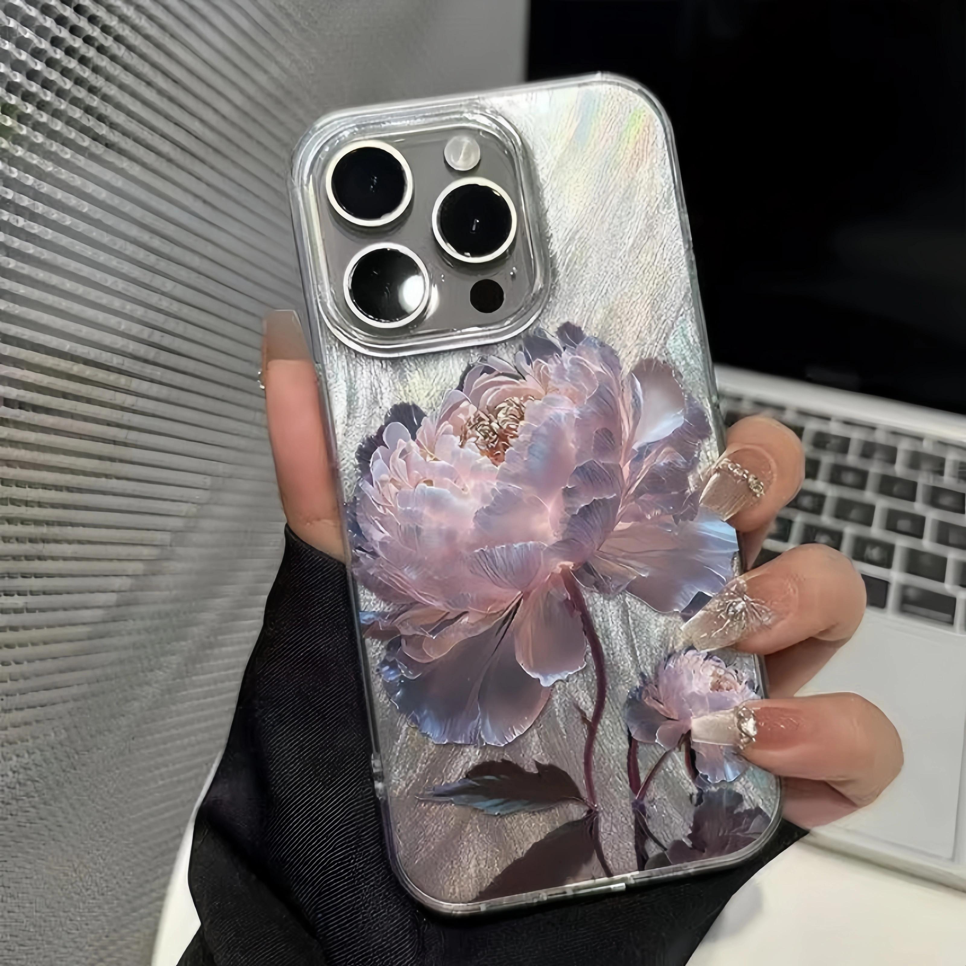

Five Golden Lotus Pattern Phone Case for Samsung Galaxy A56 A55 A36 A35 A26 A25 A15 5G A24 A23 A22 A52 A52S A71 A72 4G Cover A54 5G