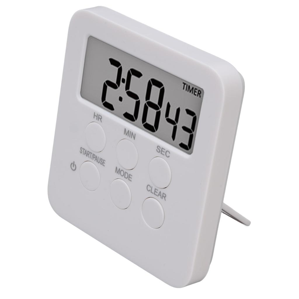 Digital Kitchen Timer 3 Sound Modes Countdown Countup Timer Time Management Tool with Memory