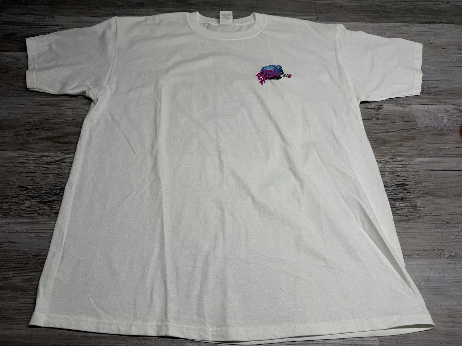 Vintage Planet Hollywood Las Vegas T-Shirt Mens Sz 2XL Short Sleeve Graphic Tee 2XL
