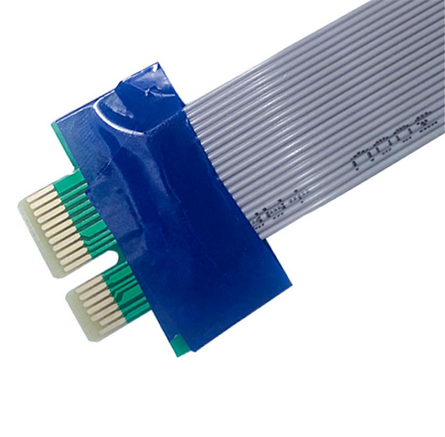 4 Pcs PCI-Express PCI-E 1x Riser Card Rxtender For Extend Flex Evacuation Cable