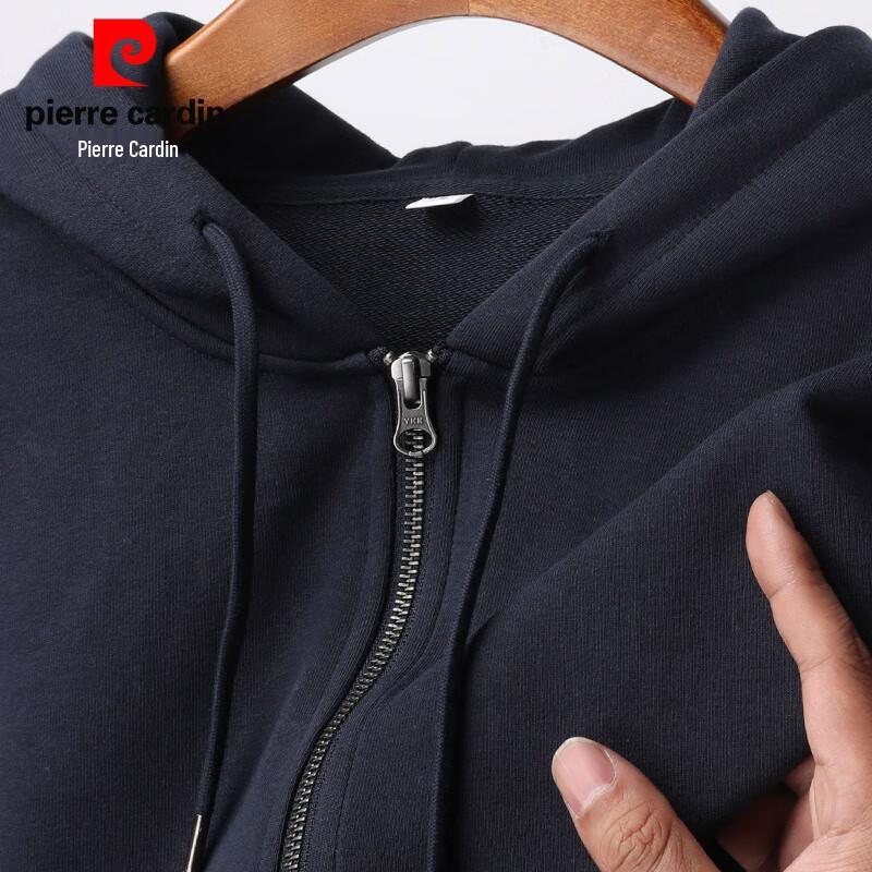 Pierre Cardin Men's Hooded Zip-Up Sweatshirt